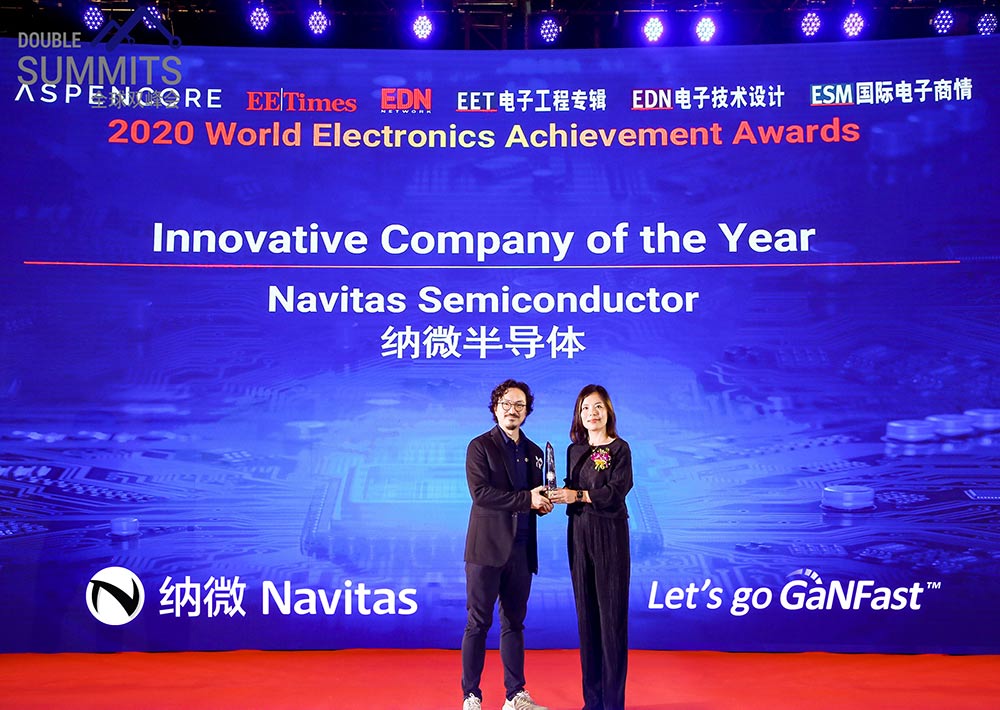 Navitas Semiconductor: Outstanding Innovative Company of the Year 2020