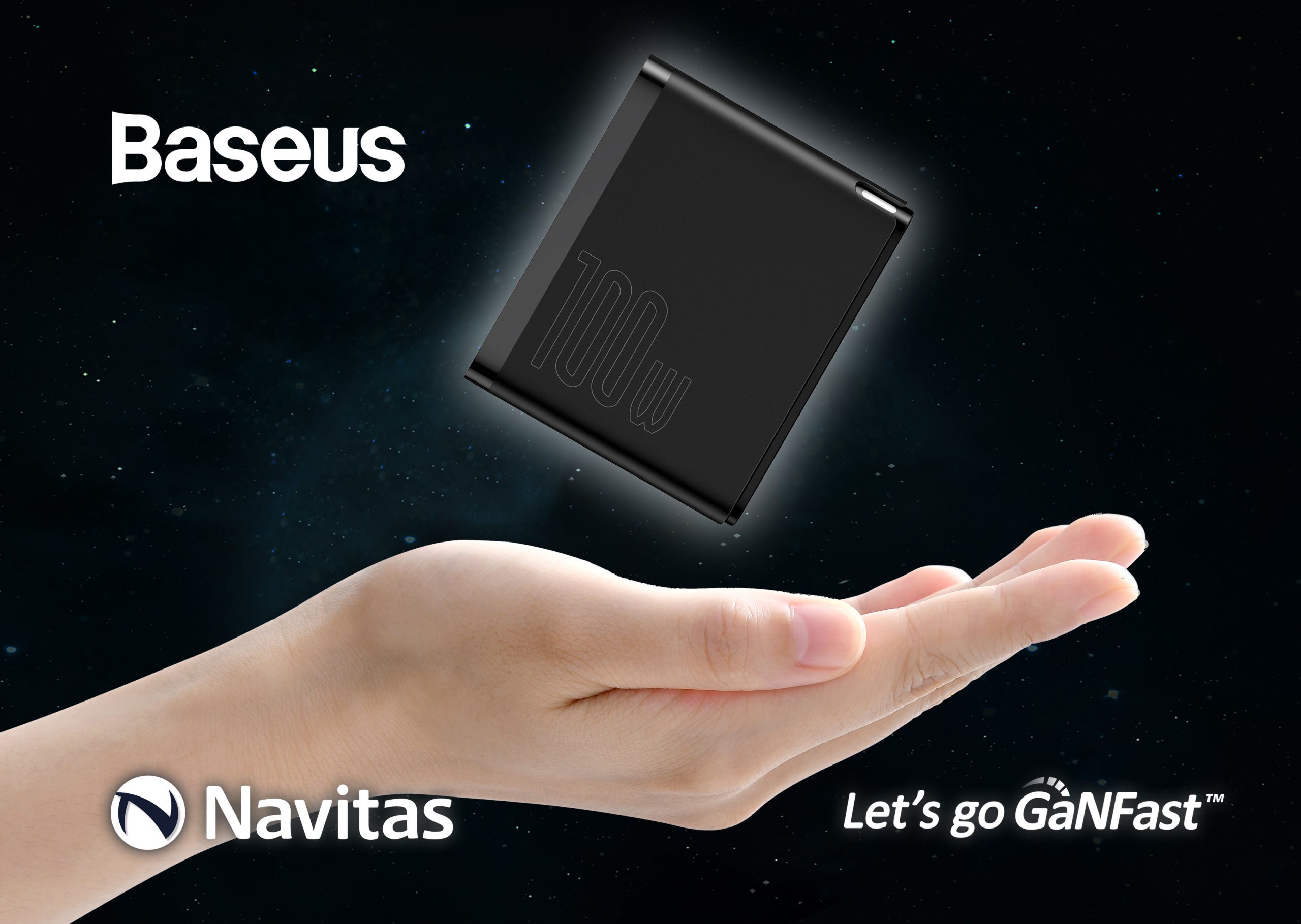 Navitas Powers Baseus 100W to Fast-Charge Smartphones from 0 to 50% in just five minutes