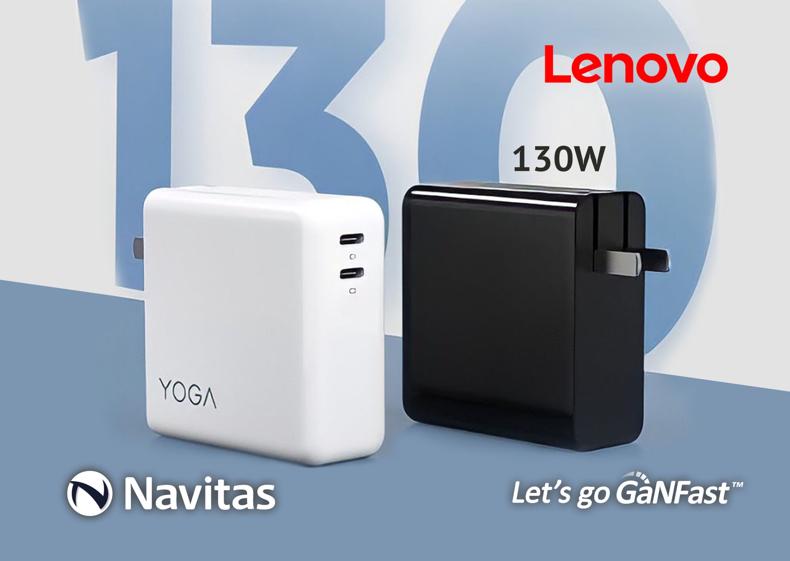 Navitas and Lenovo Partner for the 5th Time with GaNFast™ Charging