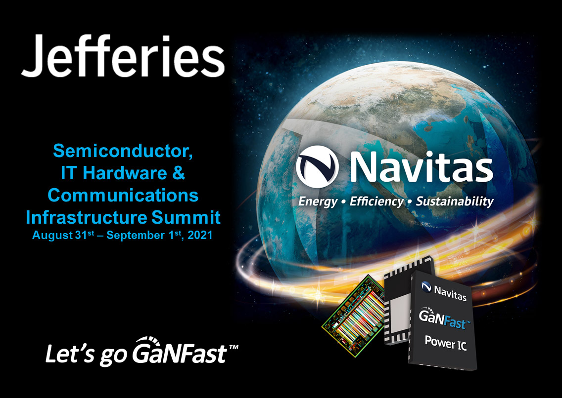 Navitas Highlights Next-Generation Semiconductor Growth at Jefferies Investor Summit