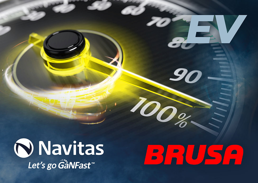 Navitas and BRUSA Announce Development Partnership to Accelerate EV Adoption