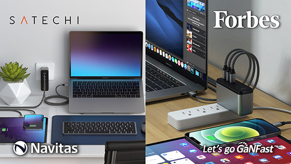 Forbes: Satechi’s High-Speed GaN Chargers Are Ideal For Power-Hungry Devices