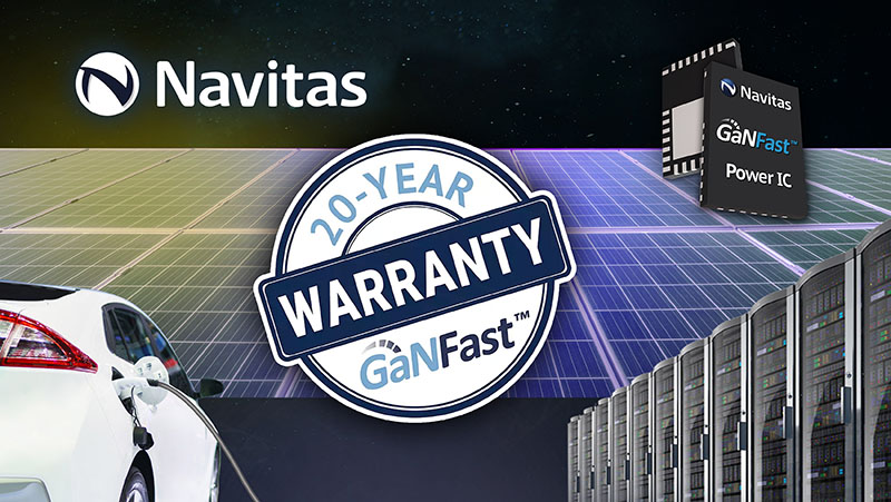 Power Electronics News: 20-Year Warranty for GaN ICs