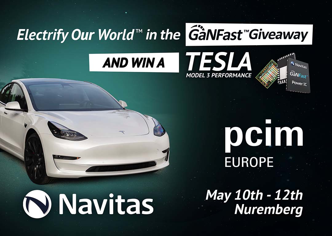 Navitas Drives GaN into High-Power Markets at PCIM Europe