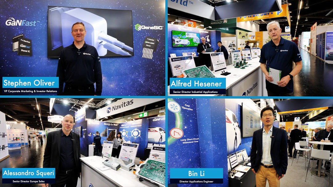 Electrify Our World™: Navitas Showcases Cutting-Edge SiC and GaN Solutions at PCIM 2023